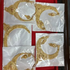 Antique Temple Design Gold Finish Necklace